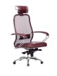 Кресло для руководителя Метта Samurai SL-2.04 бордовый