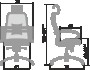 Кресло для руководителя Метта Samurai SL-2.04 бордовый - 4