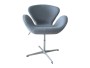 Дизайнерское кресло SWAN CHAIR светло-серый кашемир - 1