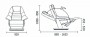 Релакс кресло RECLAINERS CONCORD ELECTRO 4073WD+Кожа коричн-шоколад - 2