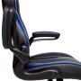 Геймерское кресло TetChair Rocket черно-синяя экокожа - 2