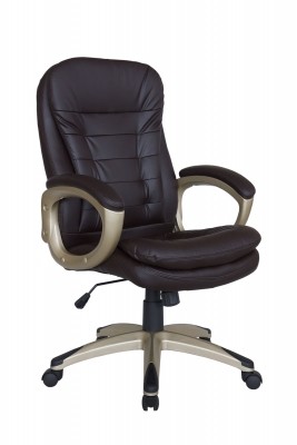 Кресло для руководителя Riva Chair RCH 9110+Коричневый